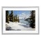 Stupell Industries Way Up North Landscape Framed Print Under Glass, design by Petal Prints Design